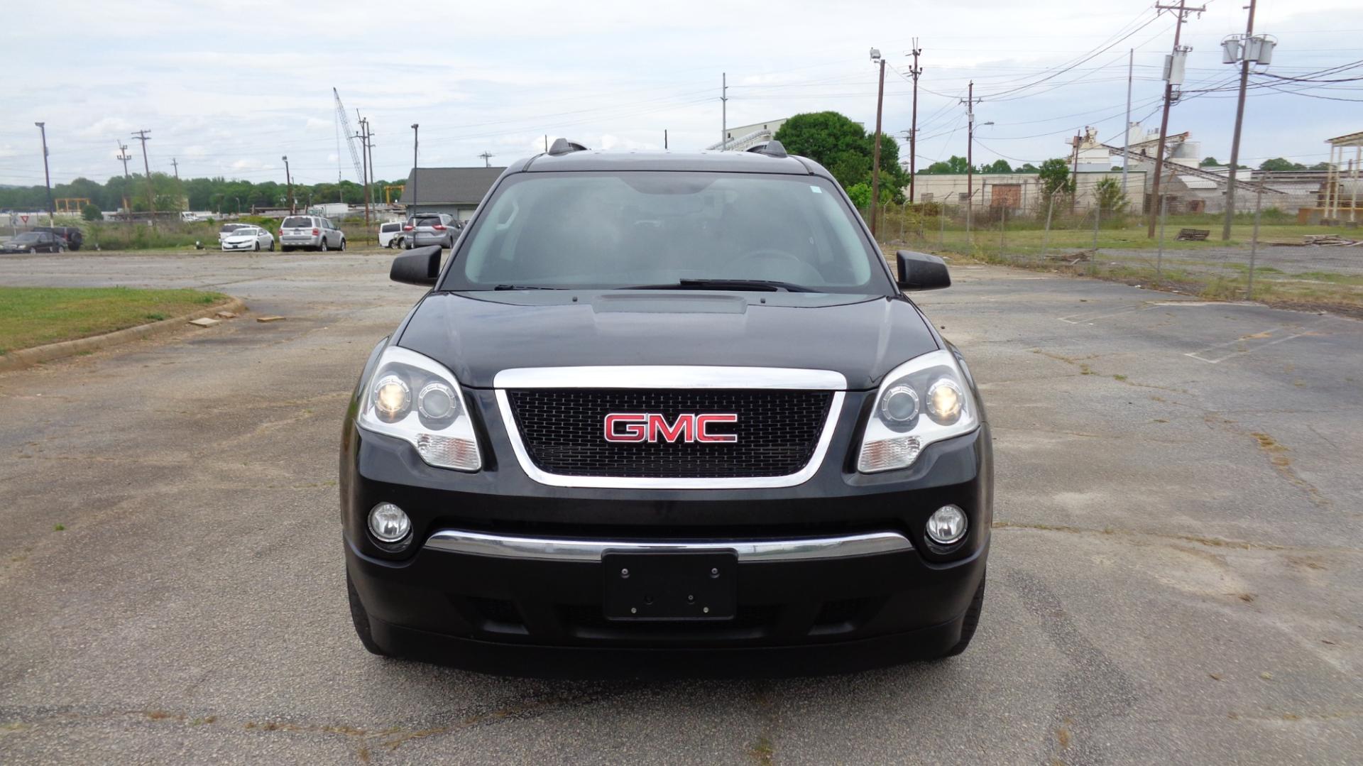 2012 BLACK /BLACK GMC Acadia (1GKKRNED1CJ) with an 3.6L V6 engine, AUTOMATIC transmission, located at 2812 White Horse Road, Greenville, SC, 29611, (864) 269-1711, 34.808655, -82.434776 - Photo#1